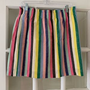 J. Crew NWT Linen Blend Skirt